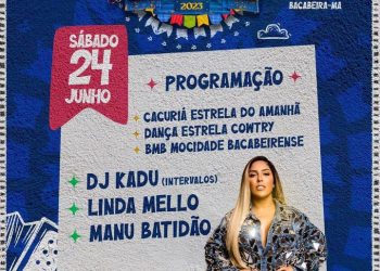 BACABEIRA/MA – SÃO JOÃO DE BACABEIRA “PROGRAMAÇÃO”