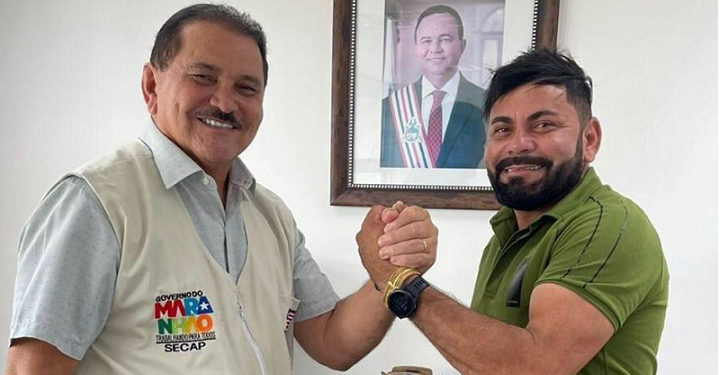 São Luís/MA – Chama a Prefeitura que ela faz: Prefeito de Centro Novo Junior Garimpeiro cumpre agenda na capital Maranhense