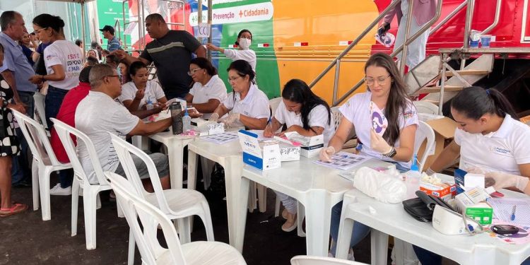 São Luís/MA – Governo faz mais de 500 atendimentos em saúde na inauguração do Parque Ambiental de Açailândia