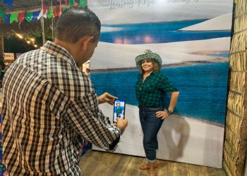 São Luís/MA – Colorido das chitas, rendas e flores são destaque no cenário do Espaço Artesanato no Arraial do Ipem