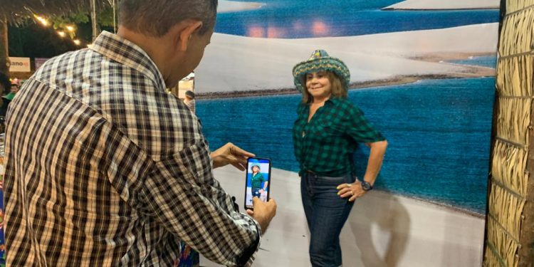 São Luís/MA – Colorido das chitas, rendas e flores são destaque no cenário do Espaço Artesanato no Arraial do Ipem