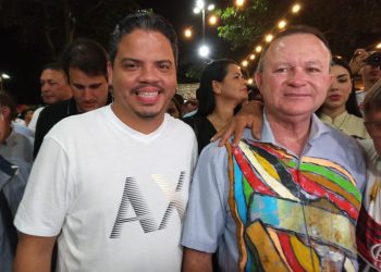 Carlos Brandão e Luciano Genésio, realizam ações em Pinheiro.