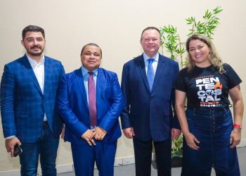 São Luís/MA – Brandão prestigia abertura do 12º Congresso de Mocidade da Assembleia de Deus