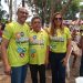 O prefeito Osvaldo de Guimarães participa da solenidade de ordem de serviço da barragem Maria Rita em Bequimão
