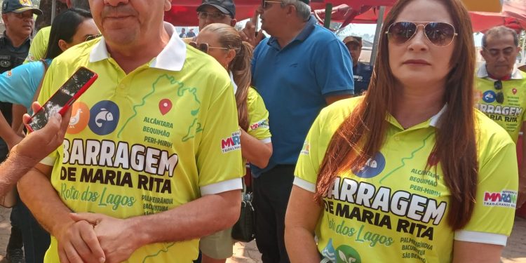 Miltinho Aragão diretor geral da famem um dos grande organizadores do evento ordem de serviço Maria Rita