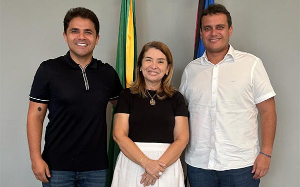 Bruno Silva discute parcerias com Iracema Vale para Coelho Neto