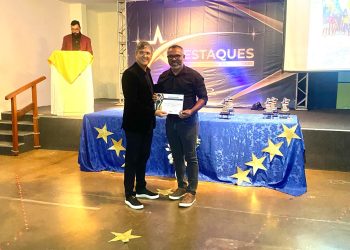 Secretário de esportes de Bacabeira ganha o prêmio estadual de destaque do ano de 2023 no esporte