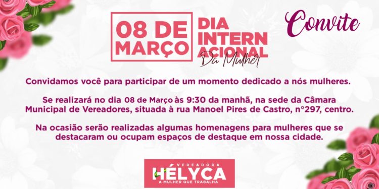 Vereadora Hélyca vai prestar homenagens às mulheres de Magalhães de Almeida