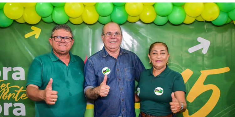 MDB se fortalece em Matões do Norte com filiação do prefeito Solimar Alves.