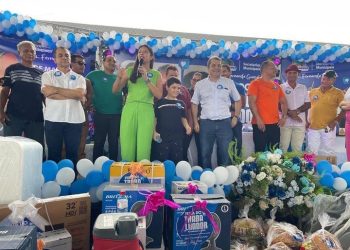 O Dia do Trabalhador em Bacabeira, promovido pela prefeita Fernanda Gonçalo, teve sorteio de brindes, música boa e muita alegria 