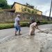 Vereadora Fátima Araújo se une a moradores do Pirapora para tapar buracos no bairro