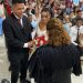 Casais dizem sim ao amor na 10ª edição do Casamento Comunitário organizado por Fátima Araújo