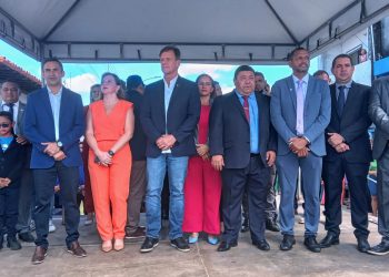 Prefeito Wallas Rocha e presidente da Câmara, Mirim, entregam reforma e ampliação da Câmara Municipal em São Benedito do Rio Preto 