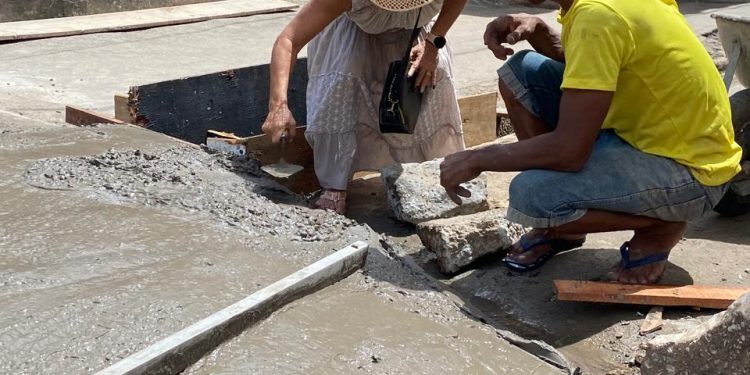 Vereadora Fátima Araújo organiza mais um mutirão para melhorias das ruas do bairro Vila Lobão