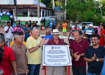 Com obra em todo canto, prefeito Walace recupera orgulho Icatuense 