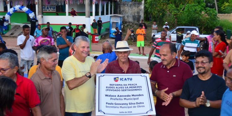 Com obra em todo canto, prefeito Walace recupera orgulho Icatuense