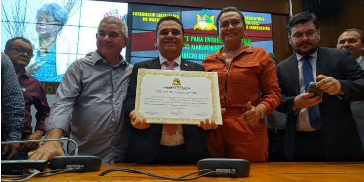 Assembleia Legislativa concede Título de ‘Cidadão Maranhense’ a Maurício Ribeiro Martins.