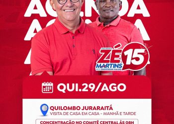 Bequimão/MA Quilombo Juraraitá vai receber a Caravana do 15