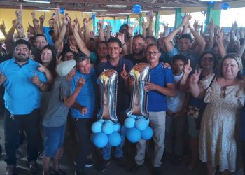 Mateus e Luís Amovelar comemoram sucesso da reunião em São Luís que contou com centenas de pessoas e discutiu o futuro de Pirapemas