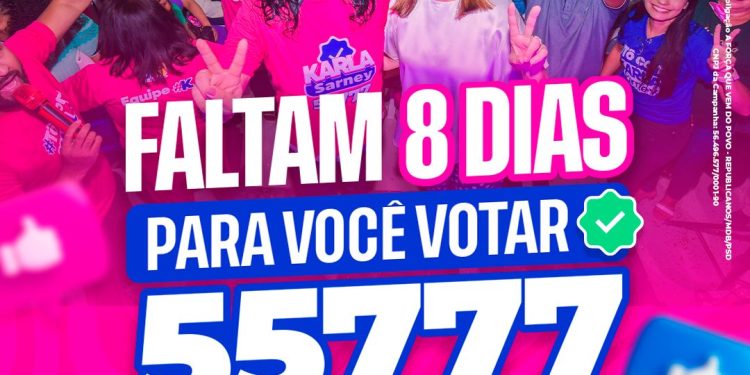 Karla Sarney avança na preferência dos eleitores ludovicenses e sua candidatura a vereadora tem apoio da deputada federal Roseana Sarney