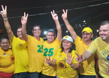 Mega passeata de Nilton Everton e Cabeça de Sebastião tem participação da prefeita Linielda do Eldo e reúne uma multidão no Bairro Novo, em Matinha