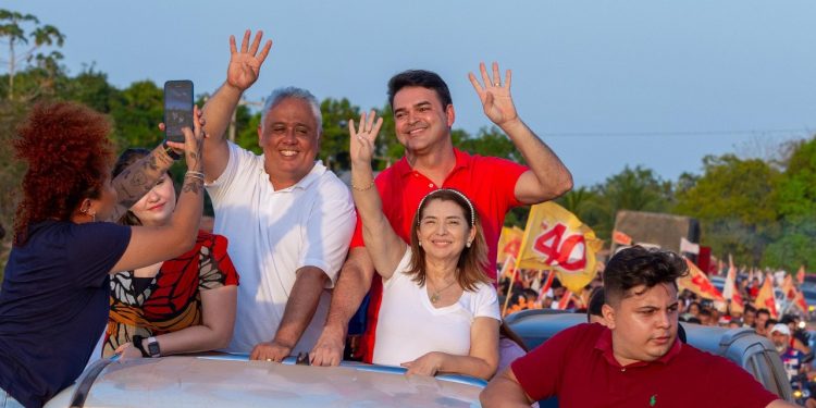 Iracema Vale reforça apoio à candidatura de Saulo Machado em Anajatuba durante ato político