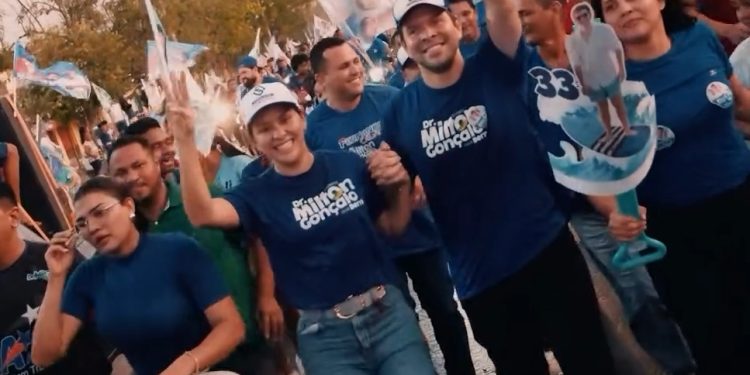 A onda azul invadiu a cidade de Santa Rita e o partido Mobiliza (33) comemora o maior arrastão da história da cidade