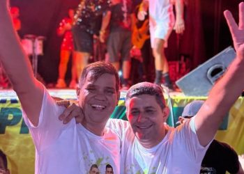 Festa da Vitória de Nilton Everton e Cabeça de Sebastião em Matinha, reúne autoridades políticas locais e estaduais com público recorde