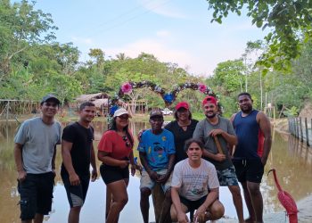 Melhoria do atrativo turístico no Rio Carrapicho, Quilombo Juraraitá em Bequimão/Ma.