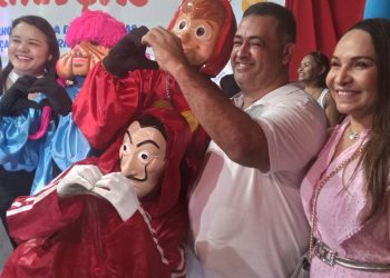No mês das crianças, prefeito Besaliel Albuquerque e a primeira dama Nicinha Lessa, realizam festa infantil com show infantil e Mata Roma 