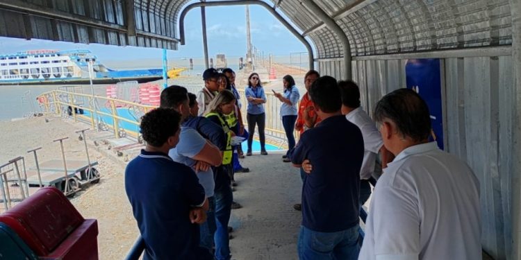 Emap realiza simulado de emergência ambiental no Terminal da Ponta da Espera