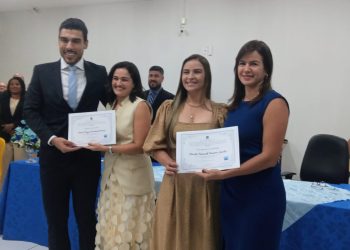 Jonas Magno e Cláudia Anceles são diplomados prefeito e vice-prefeita em solenidade realizada nesta sexta-feira,6, em Rosário