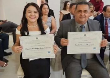 Em cerimônia realizada na cidade de Chapadinha, Besaliel Albuquerque e Chaguinha são diplomados prefeito e vice-prefeita de Mata Roma