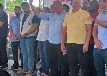 Governador Carlos Brandão inaugura obras e realiza visitas técnicas em Bequimão ao lado do prefeito Zé Martins