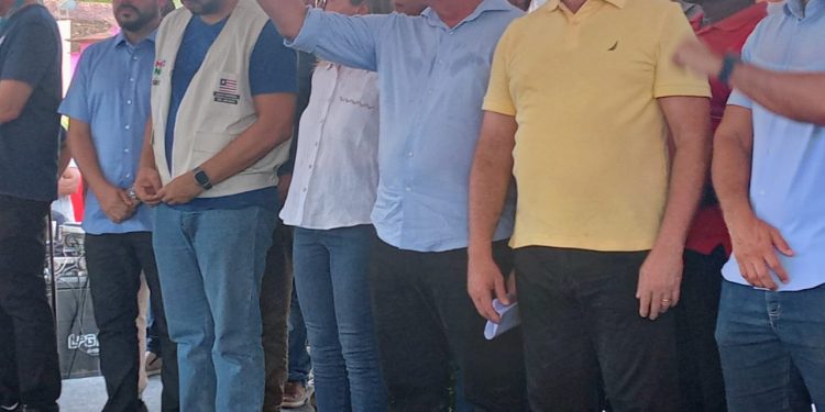 Governador Carlos Brandão inaugura obras e realiza visitas técnicas em Bequimão ao lado do prefeito Zé Martins
