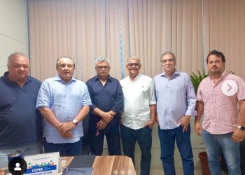 Zé Martins defende construção de diques e barragens em reunião com secretário de Desenvolvimento Econômico, Zé Reinaldo Tavares