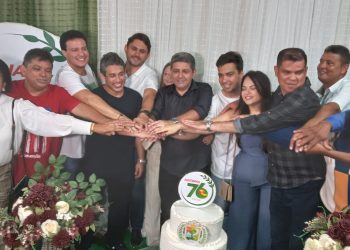 O prefeito Newton Everton e o vice-prefeito Cabeça de Sebastião recebem grandes autoridades para celebrar os 76 anos  de Matinha com grande festa