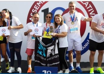 Vencedores da corrida da Alema celebram iniciativa da Casa em favor do esporte