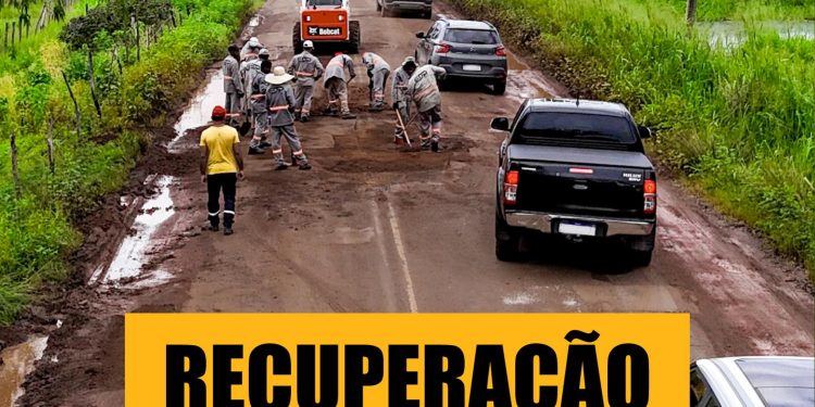 Governo segue trabalhando para melhorar trafegabilidade na MA-014, na Baixada Maranhense