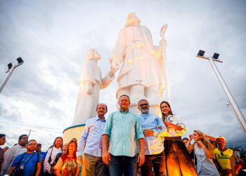 Brandão inaugura revitalização do monumento de São José de Ribamar e anuncia nova obra para o Santuário