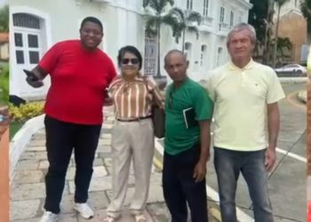 Vereadora Fátima Araújo acompanha serviços na ponte e córrego do bairro Pirapora e pede estudo técnico antes das obras