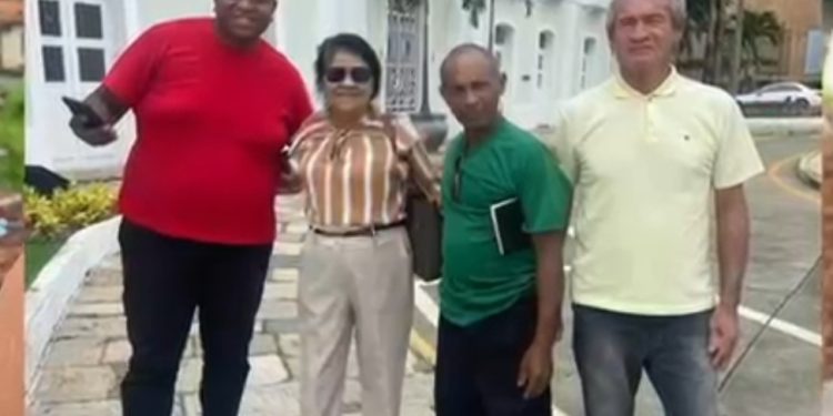 Vereadora Fátima Araújo acompanha serviços na ponte e córrego do bairro Pirapora e pede estudo técnico antes das obras