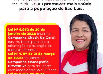 Vereadora Fátima Araújo reforça compromisso com a saúde pública no Dia Mundial da Saúde