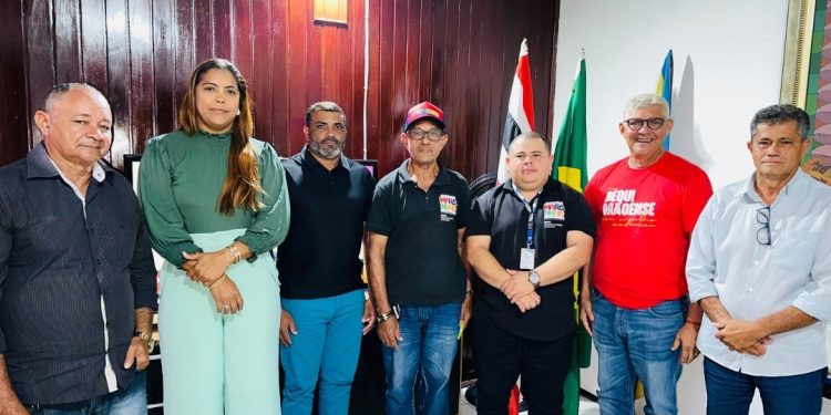 Equipe técnica da Assessoria de Planejamento do Gabinete do governador Carlos Brandão é recebida pelo prefeito Zé Martins em Bequimão 