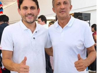 Ao lado do ministro Juscelino Filho, prefeito Nonatinho realiza entrega de cestas básicas e peixes em Matões