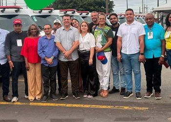 Prefeito Deyvison do Posto celebra parcerias em favor de Mirinzal, durante Encontro de Prefeitos e Prefeitas