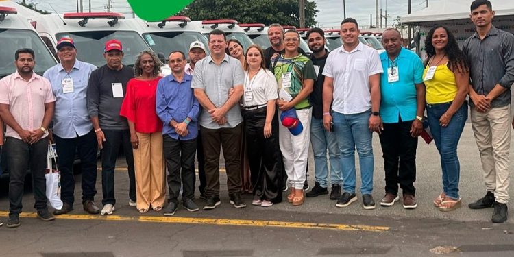 Prefeito Deyvison do Posto celebra parcerias em favor de Mirinzal, durante Encontro de Prefeitos e Prefeitas