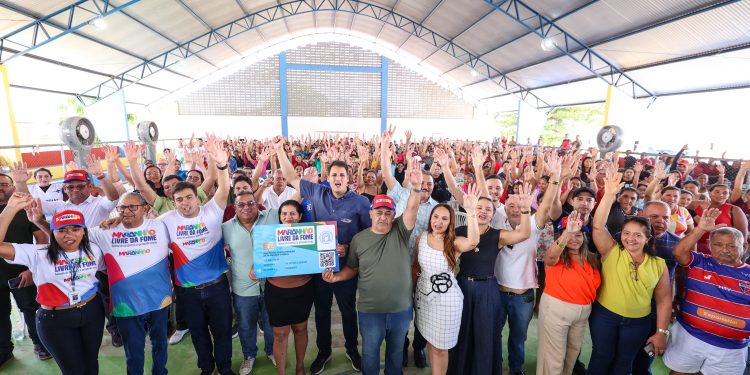 “Além de entregar obras e serviços, estamos combatendo a fome no Maranhão”, afirma Orleans Brandão