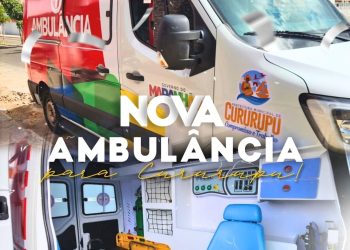 Prefeito Aldo Lopes recebe do governo do Estado ambulância totalmente equipada para Cururupu