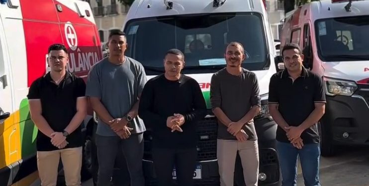 Prefeito Abnadar Portela participa da Caravana Federativa e garante nova ambulância para Capinzal